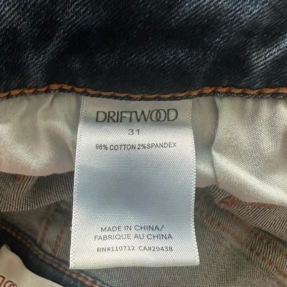 Driftwood Button-fly Flare Jeans - Picture 7 of 7